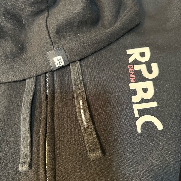 Men’s fleece lined zip up hoodie by Denim Republic - Picture 4 of 14